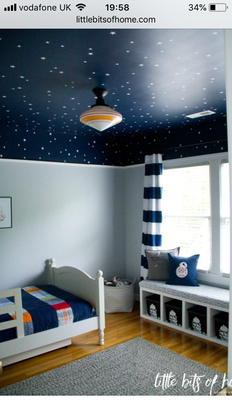 Feature wall and ceiling?