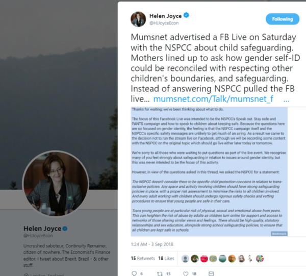 AIBU to be shocked that the NSPCC cancelled their Facebook Live session with Mumsnetters, because they didn't like the questions?  That they can't explain why they aren't putting children in danger?