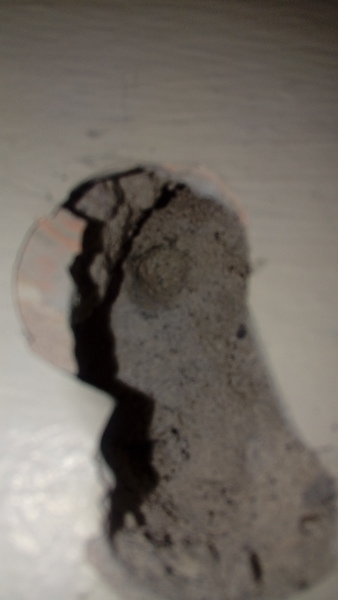 Hole in wall - filling?