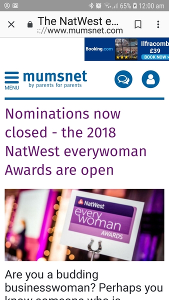 Man in Dress listed as Top 100 FEMALE Executives