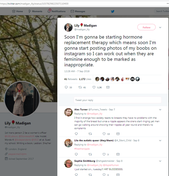 Lily Madigan's feminist mission