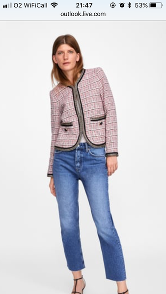 Bargain blazer in Zara