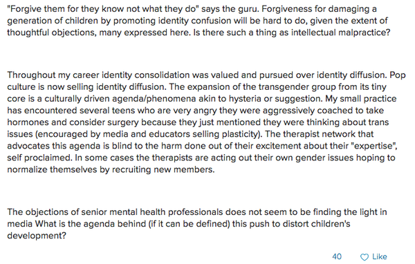 Caring for Transgender Kids: Is Clinical Practice Outpacing the Science?
