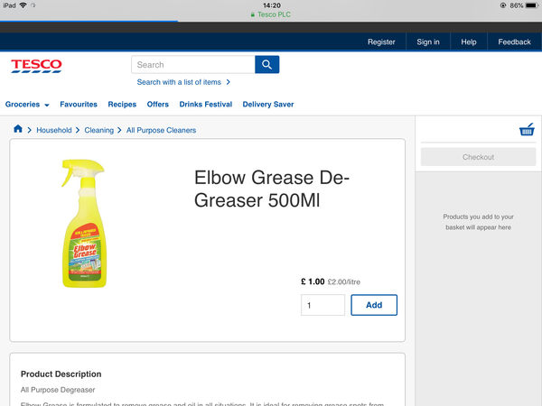 To show you the inside of my oven and ask how the hell do I get it clean?