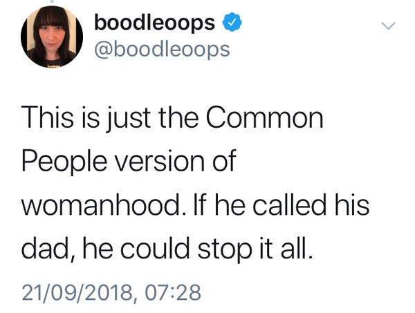 Man in Dress listed as Top 100 FEMALE Executives