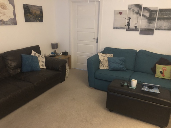 Two identical sofas? Two different sofas? One sofa, two chairs?