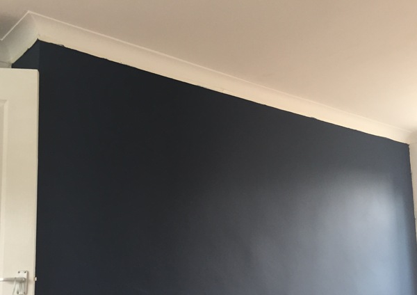 F&B - first coat on and .....