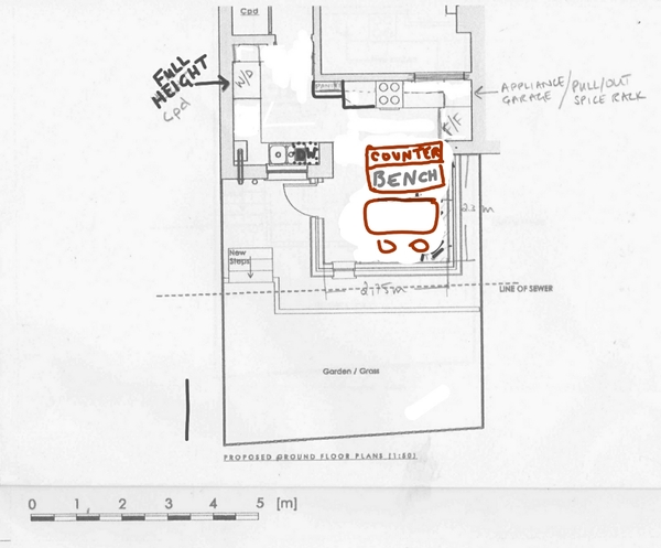 Can you critique this rough kitchen plan?