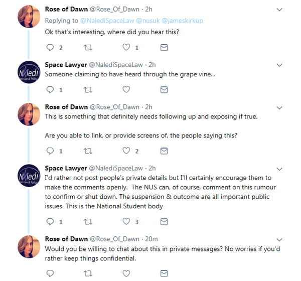 Jess Bradley - a government advisor on women's rights suspended by NUS over indecent blog. Part iii