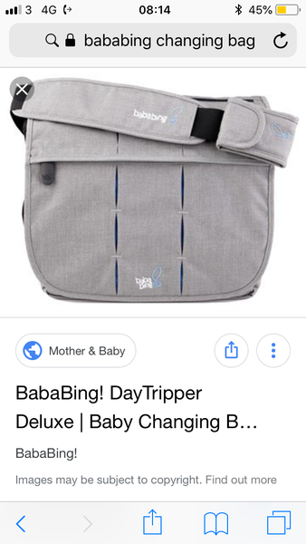 Changing bag recommendations