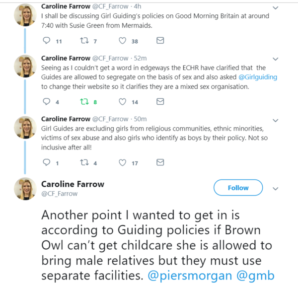 Girlguiding expels leaders who question trans policy