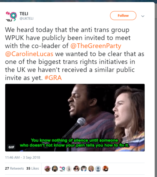 WEP conference, questions for panel of trans rights advocating barristers?