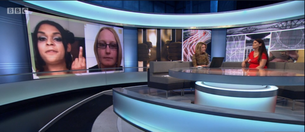 Dr Nicola Williams on BBC2 at 10.15, Victoria Live