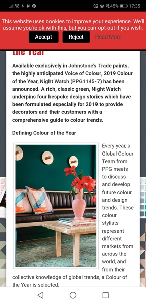 Dark green recommendations for sitting room