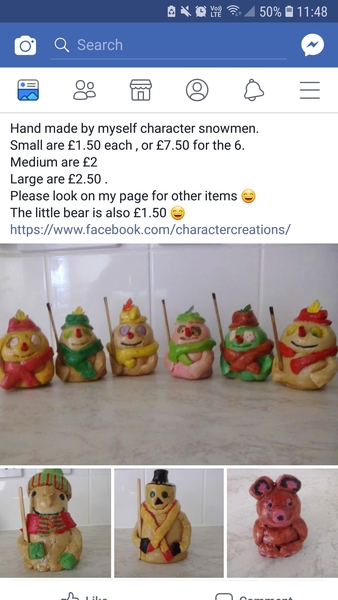 new Facebook shite tat page, Xmas edition