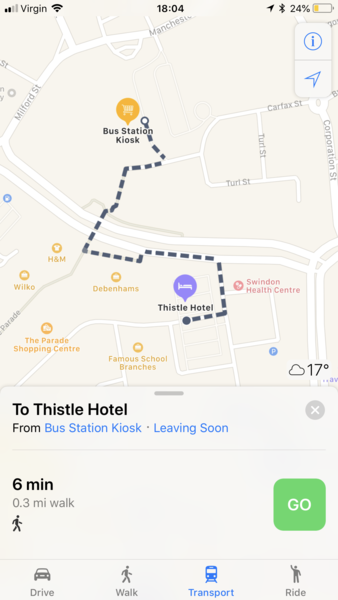 Anybody live in,or know Swindon at all?