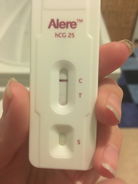 ? Vvv faint positive pregnancy test