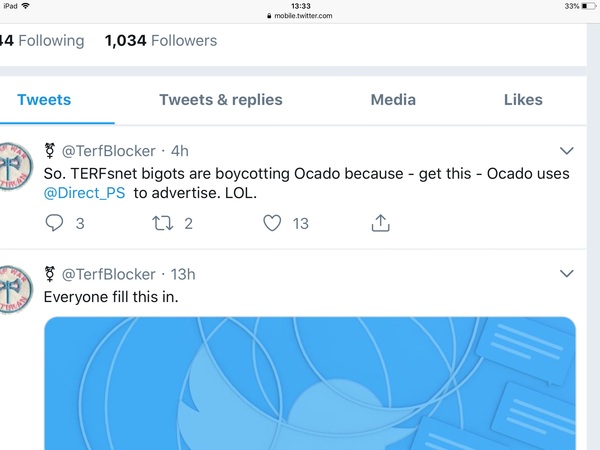 Ocado boycott after support of Primesight action
