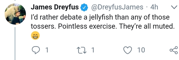 James Dreyfus gets it