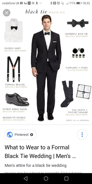 Is this ok for Black Tie?