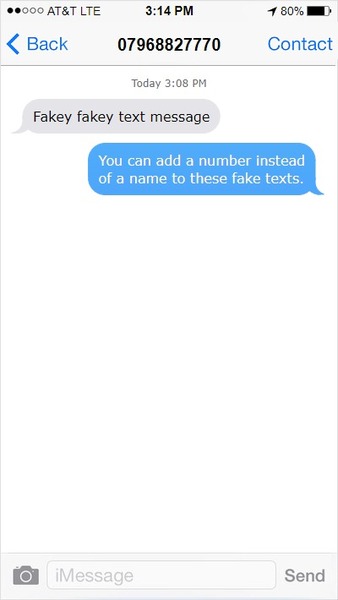 How do I prove text is fake?
