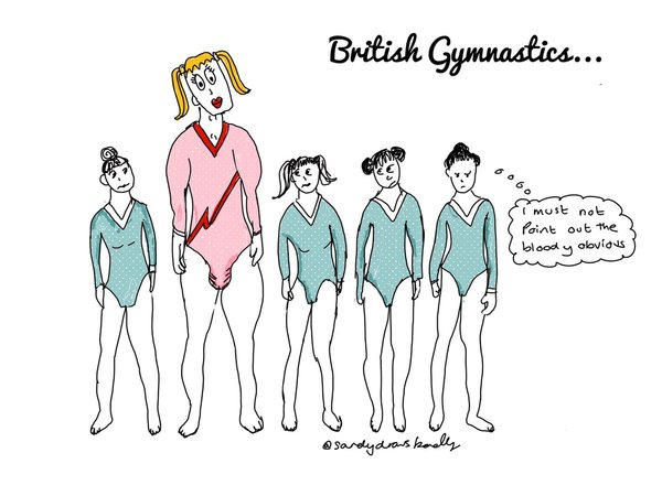 British Gymnastics also have drunk the koolaid