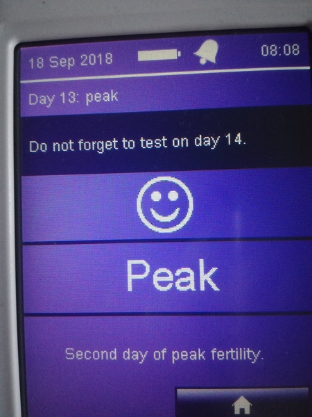 TWW begins...stop me POAS every day!