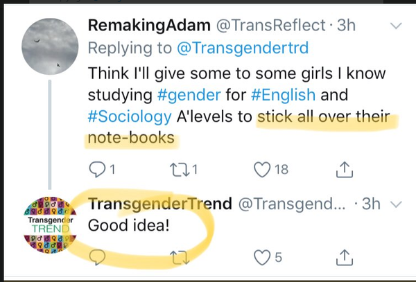 Good to see Mail exposing Transgender Trend dishonesty