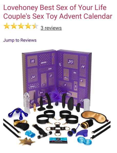 What's the wnakiest Advent calendar you've come across?