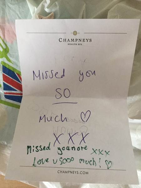 Funny note from dc