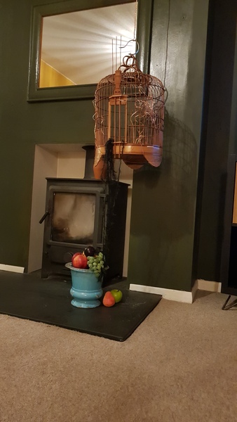 Dark green recommendations for sitting room