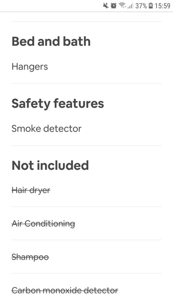 Am I being picky/unfair on this airbnb, or is this below expected standards?