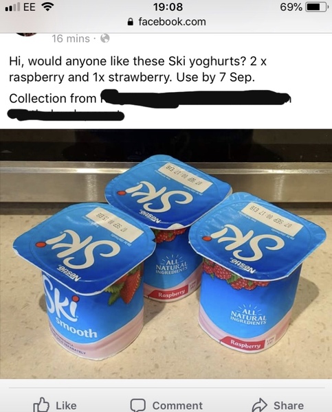 Weird local Facebook offerings / things for sale