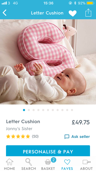 Letter Cushion