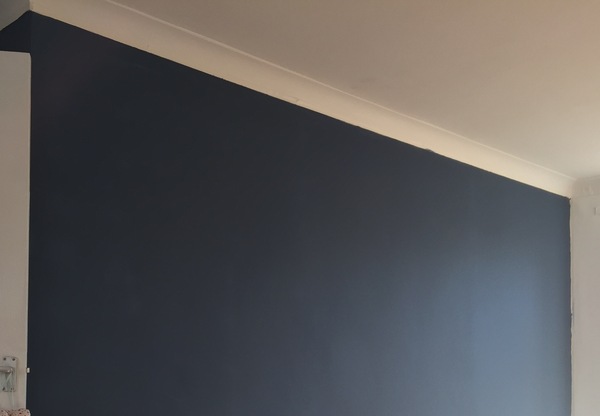 F&B - first coat on and .....
