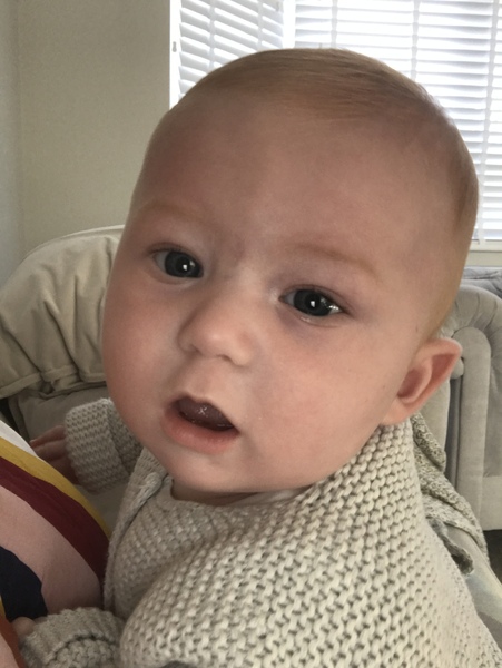 ..to ask if you think my baby will stay ginger?