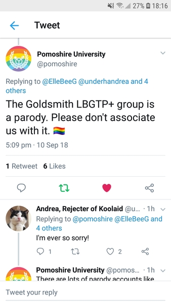 The Times -  smear campaign by trans lecturer at Goldsmiths