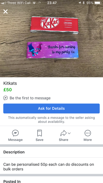 new Facebook shite tat page, Xmas edition