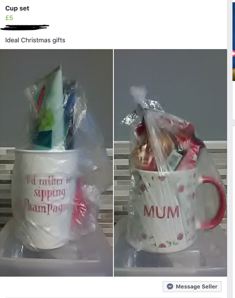 new Facebook shite tat page, Xmas edition