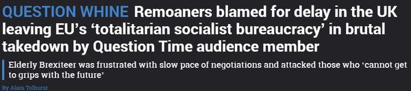 The Brexit Arms. The home of friendly chat & laughter.