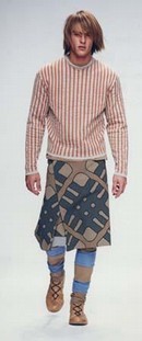 The term "men in dresses"