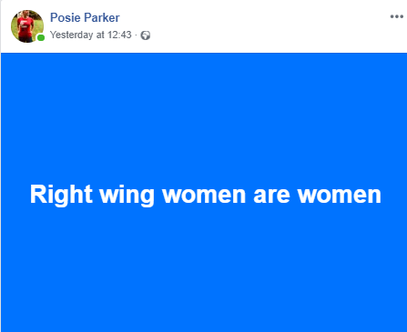Women on the left are responsible for austerity