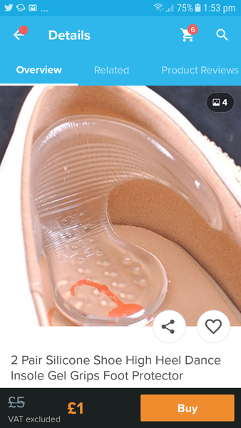 Every pair of shoes I buy skins my heels