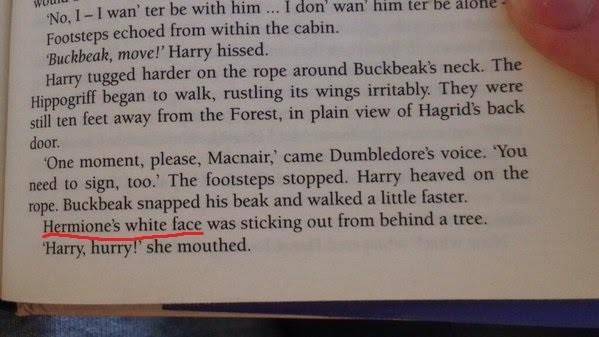 To still be annoyed that Hermione married Ron?