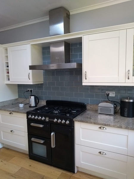 Kitchen splashback colour advice needed