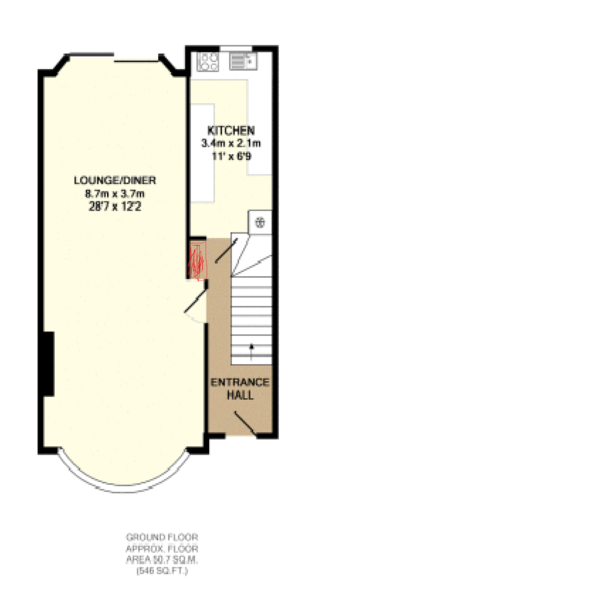 Teeny tiny kitchen - knock through?