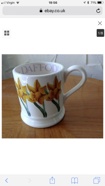 Does anyone have the Emma Bridgewater daffodil mug I can buy off of them?!