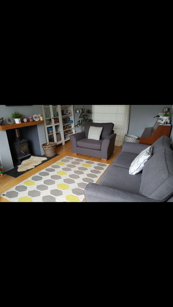 What colour carpet for a very grey room (pics)