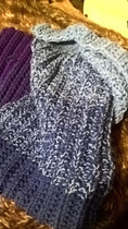 Arm knitting!