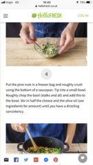 Hello fresh chicken and chorizo risotto.  Help!